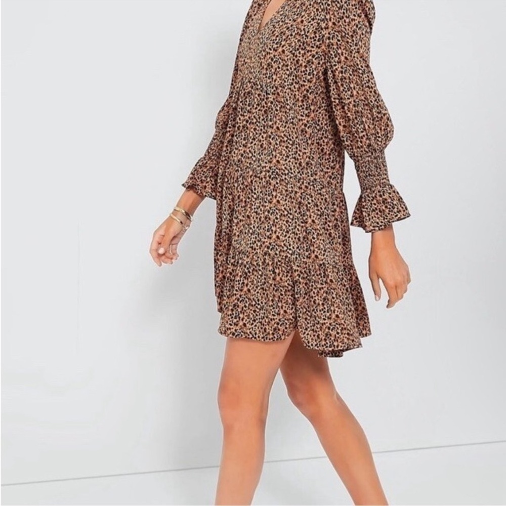 Tuckernuck POMANDER PLACE Leopard Kenzo Dress size M - Picture 2 of 9